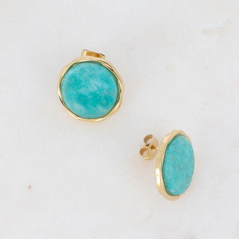 Korvakorut, BOHM PARIS|Boucles Luce -amazonite
