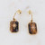 Korvakorut, BOHM PARIS|Boucles Mylène -oeil de tigre