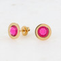 Korvakorut, BOHM PARIS|Boucles Miel -fuchsia