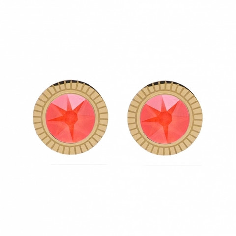 Korvakorut, BOHM PARIS|Boucles Miel -electric orange