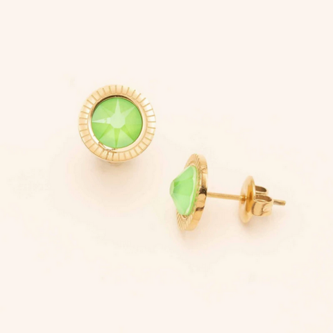 Korvakorut, BOHM PARIS|Boucles Miel -electric green