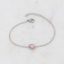 Rannekoru, BOHM PARIS|Bracelet Amael Rhodium -vintage rose