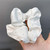 Donitsi/Scrunchie|SUGAR SUGAR, Deluxe Satin Scrunchie in White