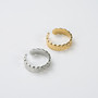 Kirurginterässormus, FRENCH RIVIERA|Simple Ring in Two Colours