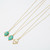 Kirurginteräskaulakoru, FRENCH RIVIERA|Oval Gold Necklace (3 väriä)
