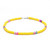 Kaulakoru, FRENCH RIVIERA|Yellow Surf Necklace -keltainen kaulakoru