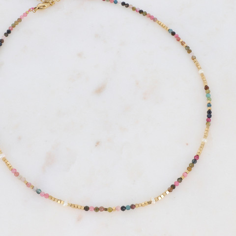 Kaulakoru, BOHM PARIS|Collier Braceline -rhodoniitti