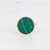Sormus, BOHM PARIS|Bague Maxine -malakiitti/kulta