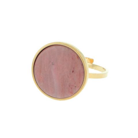 Sormus, BOHM PARIS|Bague Maxine -rhodoniitti/kulta