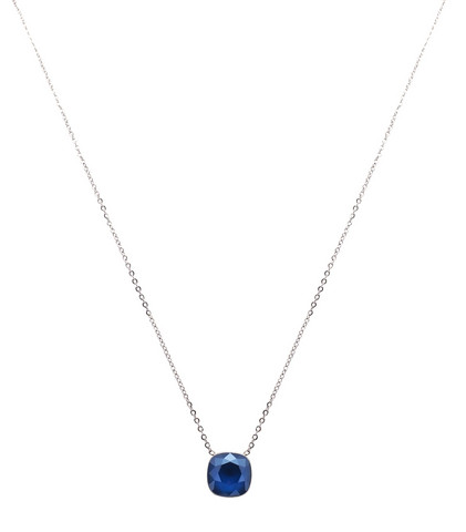 Kaulakoru, BOHM PARIS|Collier Bea -tummansininen/hopea