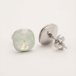 Korvanapit, BOHM PARIS|Boucles Bea -valkoinen opaali/hopea