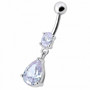 Titaaninen napakoru, Siro Cubic Zirconia pisara