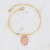 Rannekoru, BOHM PARIS|Bracelet Caméo -vaaleanpunainen/kulta