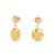 Korvakorut, BOHM PARIS|Boucles Melany -vaalea/kulta