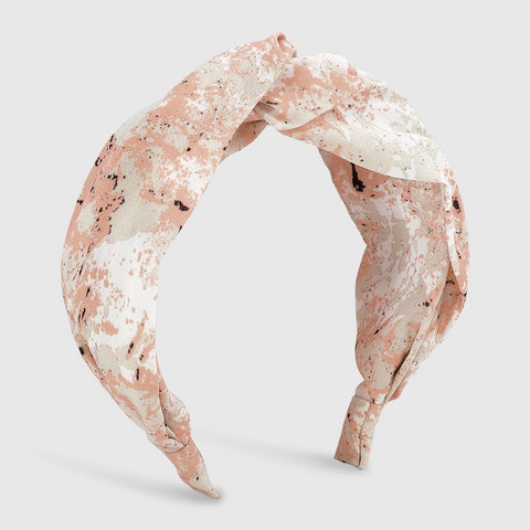 Hiuspanta|SUGAR SUGAR, Comfy Marble in Pink-vaaleanpunainen solmupanta
