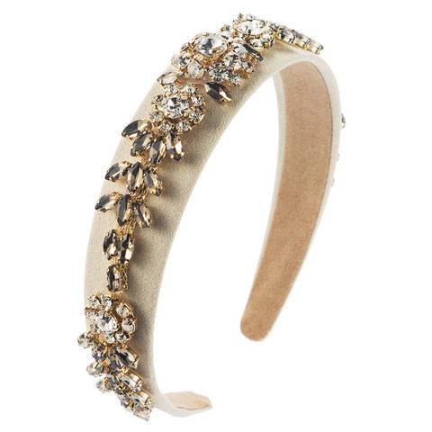 Hiuspanta|SUGAR SUGAR, Victoria -haalea beige kimalluspanta