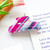 Hiussolki|SUGAR SUGAR, Pastel Stripes Clip -sinivioletti hainhammas