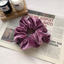 Scrunchie|SUGAR SUGAR, XL Velvet  -kanervansävyinen samettidonitsi