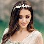 Hiuskoru, ATHENA BRIDAL|Nicole Blush Vine -hopeinen hiuskoriste
