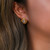 FRENCH RIVIERA|Norah Earrings -kirkkaat kirurginteräsnapit