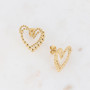 Korvakorut, BOHM PARIS|Boucles Taline -sydänkorvakorut (kulta)