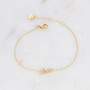 Rannekoru, BOHM PARIS|Bracelet Love -moderni tekstirannekoru