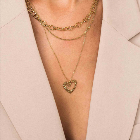Kaulakoru, BOHM PARIS|Collier Taline -sydänkaulakoru (kulta)