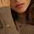 Rannekoru, BOHM PARIS|Bracelet Chloefina -tiikerinsilmä kivirannekoru