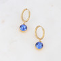 Korvakorut, BOHM PARIS|Boucles Silas -safiirinsininen/kulta