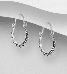PREMIUM COLLECTION|Small hanger  -boheemit pienet hopearenkaat