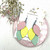 LEMPI-korvakorut, Pikku Vilja (vaaleanpunainen-keltainen-vihreä)