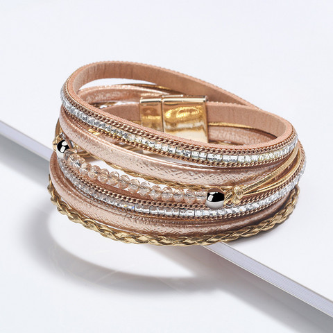 Rannekoru, FRENCH RIVIERA|Colletta Bracelet -kulta kerrosrannekoru