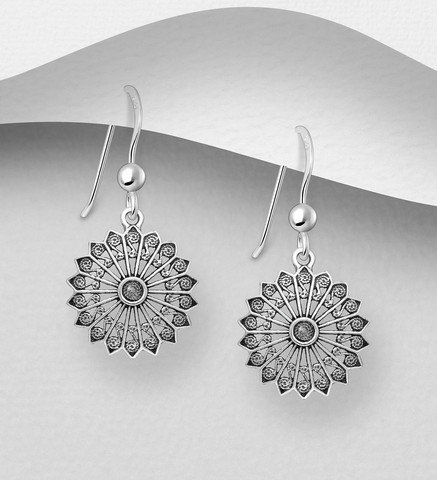 PREMIUM COLLECTION|Bali Filigree -hopeiset pitsikorvakorut