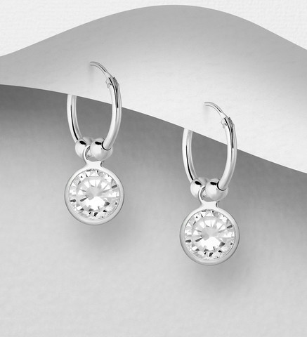 PREMIUM COLLECTION|Sara  -2 in 1 hopearenkaat kirkkaalla kivellä