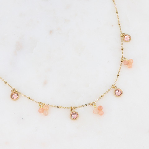 BOHM PARIS|Collier Ronan -pierre de soleil -luonnonkivikaulakoru