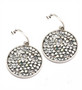 Korvakorut, BOHM PARIS|Boucles Célia Rhodium -harmaat korvakorut