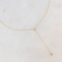 BOHM PARIS|Collier Yara -kirkas Y-kaulakoru (kulta)