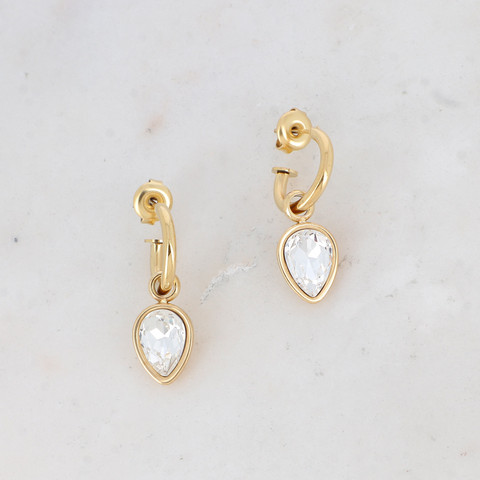 Korvakorut, BOHM PARIS|Boucles Maély -kirkkaat kristallikorvakorut