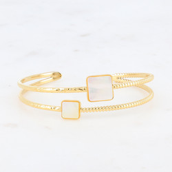BOHM PARIS|Bracelet Nesma -helmiäissimpukka rannekoru