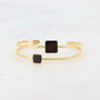 BOHM PARIS|Bracelet Nesma -musta onyx rannekoru
