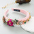 SUGAR SUGAR, Summer Nights Hairband in Pink -vaaleanpunainen hiuspanta