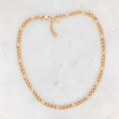 BOHM PARIS Stockholm|Collier Sam -kirurginteräsketju (kulta)