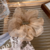 Scrunchie|SUGAR SUGAR, Lovely  -beige jätti hiusdonitsi sydämin