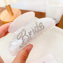 SUGAR SUGAR, Shimmering Bride Clip -morsiamen hiusklipsi