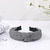 SUGAR SUGAR®, Saint Tropez Hairband -raidallinen hiuspanta (musta)