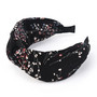 SUGAR SUGAR®, Tiana Hairband -musta comfy-hiuspanta