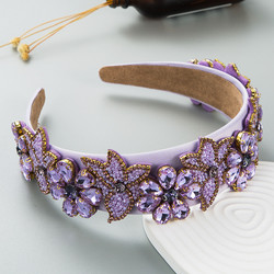 SUGAR SUGAR®, Davina Hairband -liila hiuspanta kimalluksin