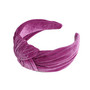 SUGAR SUGAR®, Leona Hairband -samettinen violetti hiuspanta