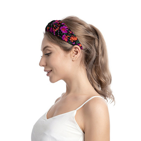 SUGAR SUGAR®, Molly Hairband -tummanvioletti comfy-hiuspanta
