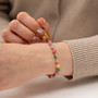 FRENCH RIVIERA|Serena Bracelet -kivirannekoru kirurginterästä